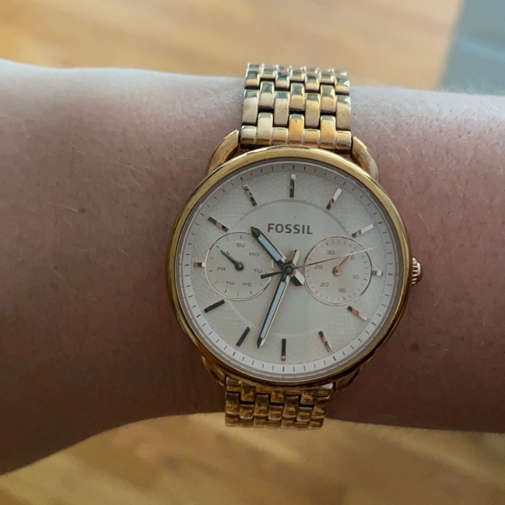 Fossil Rose Gold Watch